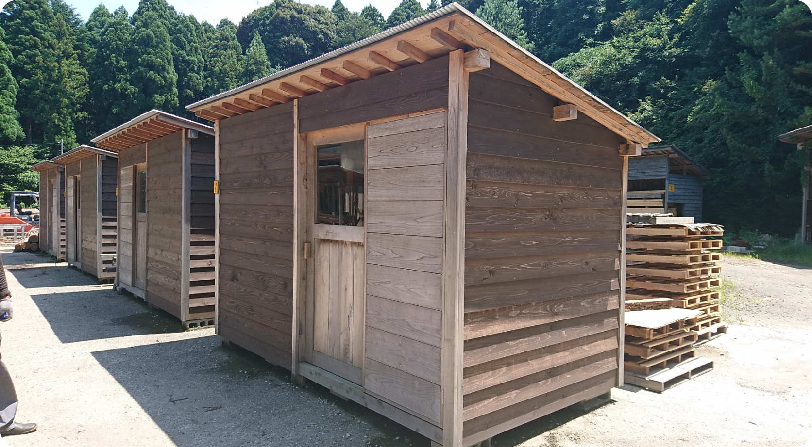 エコライフ石川のウッドキャビン2